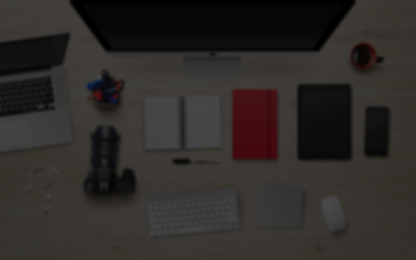 Deskblurred-dk